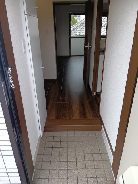 シャルム永山の玄関