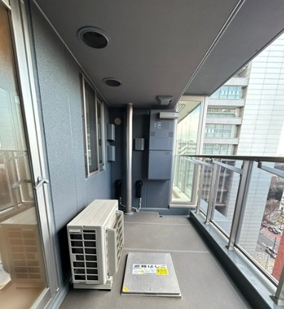 クラッシィタワー新宿御苑のバルコニー