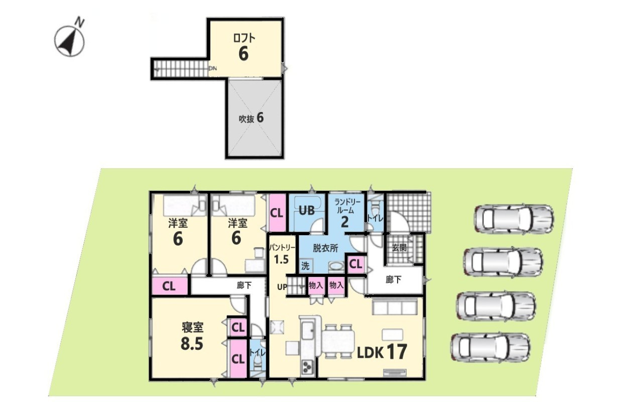 クレイドルガーデン富山市秋吉新町　第１