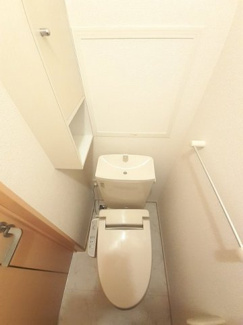 【トイレ】 | アンソレイユＣ | コンパクトで使いやすいトイレです