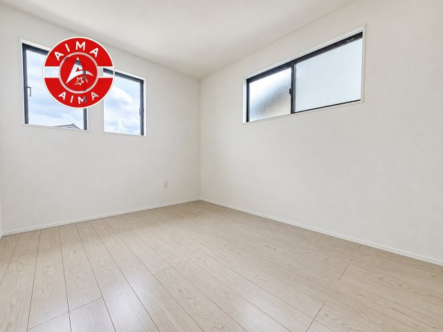 太宰府市梅ケ丘1丁目第2-2棟（1号棟）の子供部屋|穏やかな光が差し込む室内には、穏やかな時間が流れます。