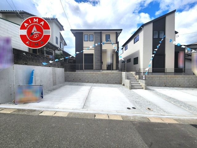 太宰府市梅ケ丘1丁目第2-2棟（1号棟）の外観|デザイン性のある外観です。