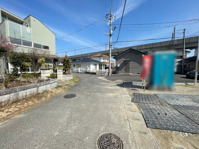 新築戸建・新築建売　郡山市富久山町11期　行健小・行健中の前面道路含む現地写真