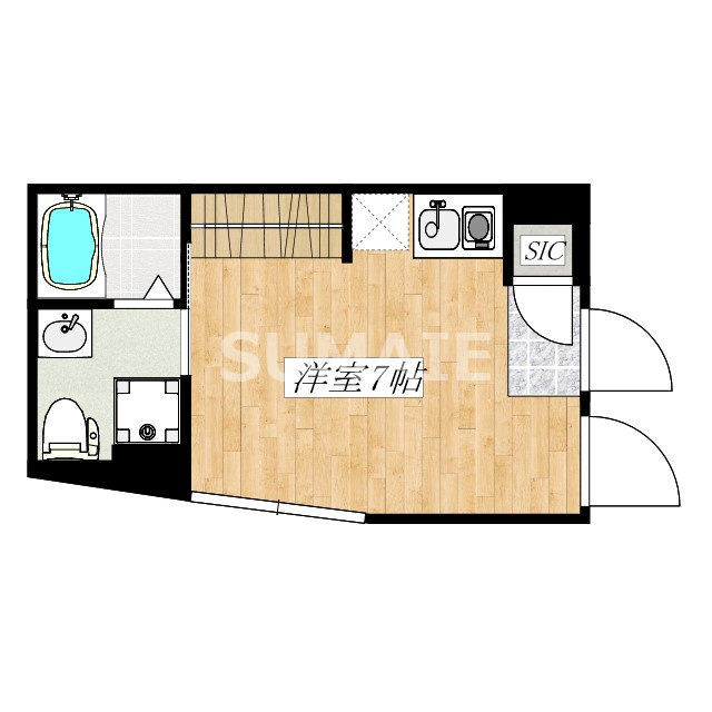ザ レジデンス赤羽の間取り|南向きの角部屋です☆