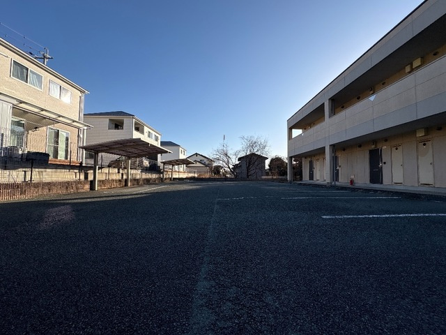 ハウスゆずの木の駐車場