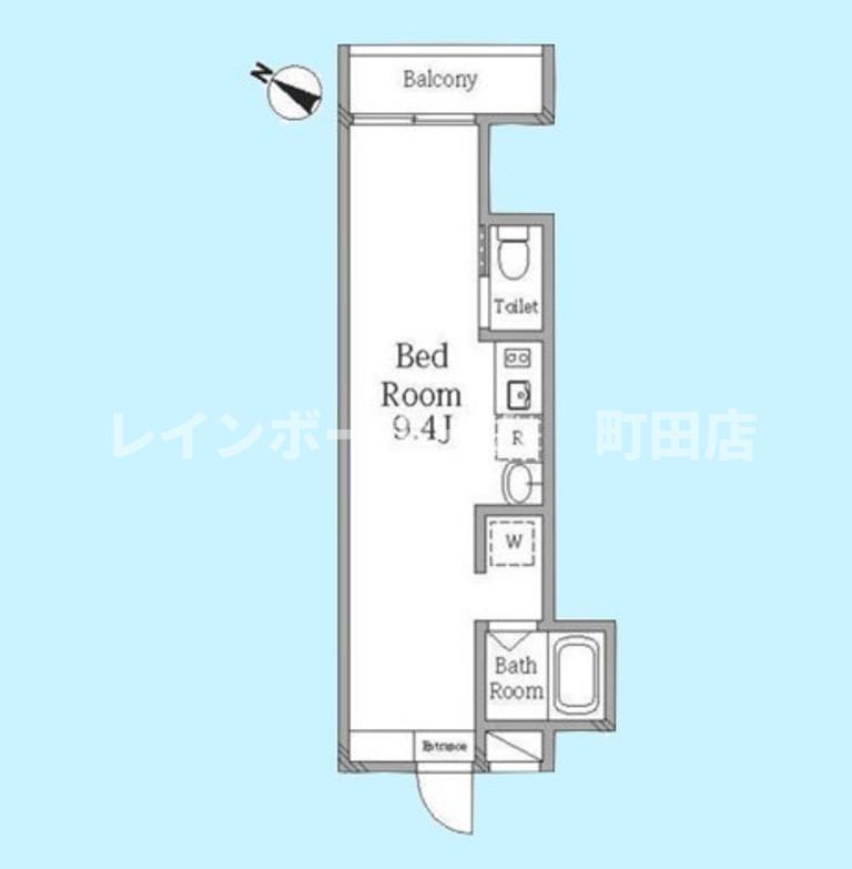 MQuarto江田※初期費用分割後払いサービス利用可能物件の間取り