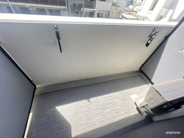 S-RESIDENCE南堀江　仲介手数料無料のバルコニー