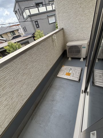 クレアール大久保町のバルコニー
