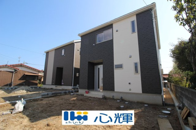 【外観】 | クレイドルガーデン宇部市亀浦 第2（２号棟） | 現地（2026年4月2日撮影）
外構工事中です。