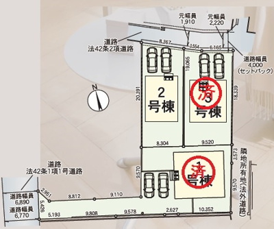 【区画図】 | クレイドルガーデン宇部市亀浦 第2（２号棟） | 残り1棟です！