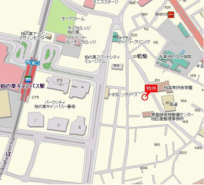 【地図】 | 12：仲澤第二駐車場（軽自動車区画）