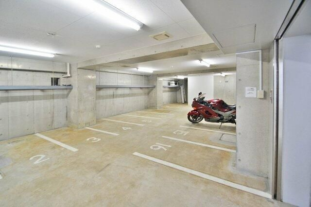 森下ツインキャッスル N棟のその他共用部分|バイク置き場
