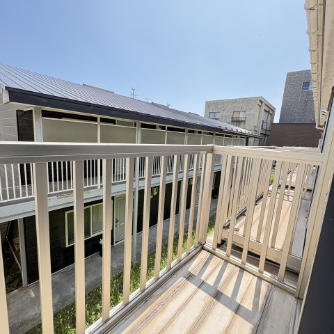シティハイム中島のバルコニー