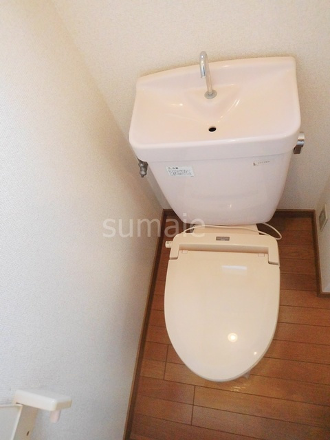 江戸川区北小岩２丁目のアパートのトイレ|トイレです。
