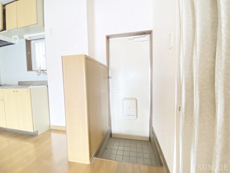 葛飾区新小岩４丁目のアパートの玄関|シンプルで使いやすい玄関です。