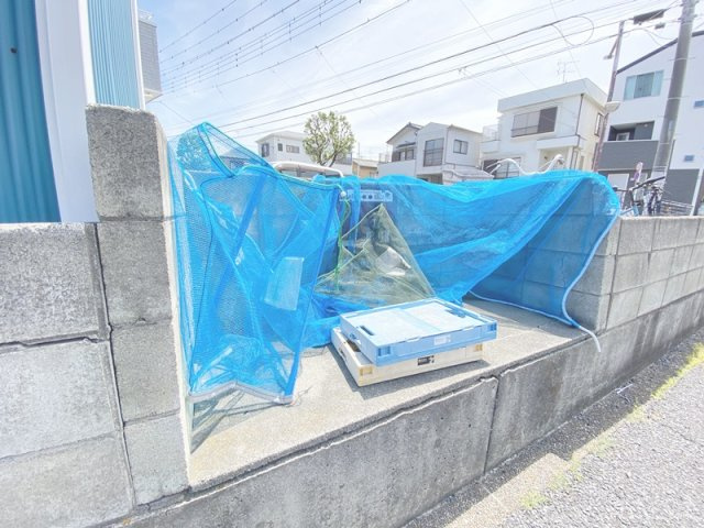 葛飾区新小岩４丁目のアパートのその他共用部分|きれいに管理されたゴミ置き場☆