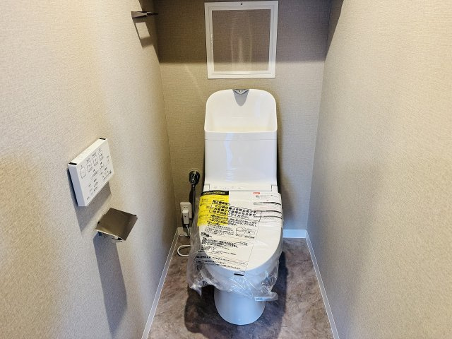 リッツタワー八王子のトイレ|～新規交換済、暖房温水洗浄機能付きトイレ　冬場は特に嬉しい機能ですね～