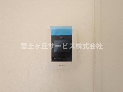 【セキュリティ】 | 磐田市見付 9期 新築一戸建て | TV付インターホンです