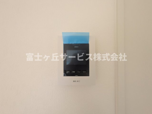 【セキュリティ】 | 磐田市見付 9期 新築一戸建て | TV付インターホンです