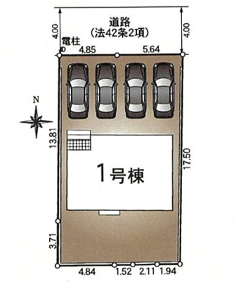 【区画図】 | 磐田市見付 9期 新築一戸建て | 区画図です