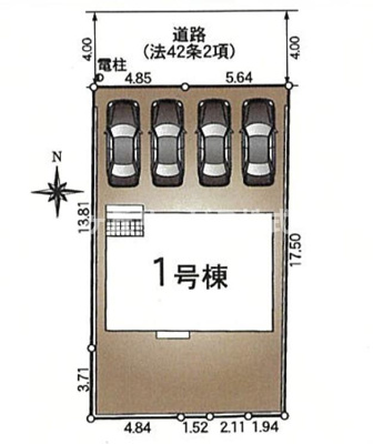 【区画図】 | 磐田市見付 9期 新築一戸建て | 区画図です