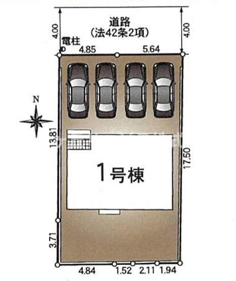【区画図】 | 磐田市見付 9期 新築一戸建て | 区画図です