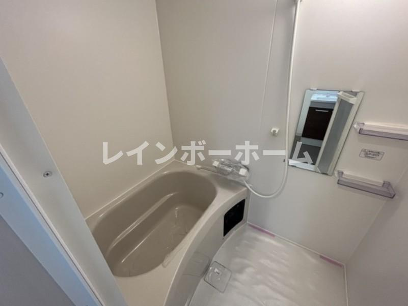 ジーメゾン春日部緑町ルヴェールの浴室|※建築中のため同施工会社参考写真となります。