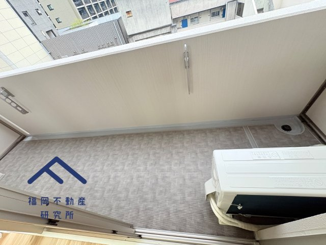 アルファライフ博多のバルコニー