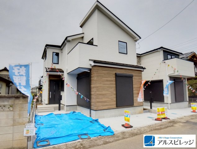 新築／富士見市上沢7期　全2棟の外観パース|外観写真準備中です