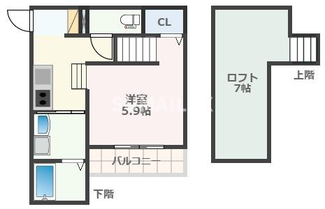 フォルシア渡鹿の間取り
