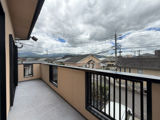 北諸県郡三股町大字宮村の中古一戸建のバルコニー|2階ベランダ