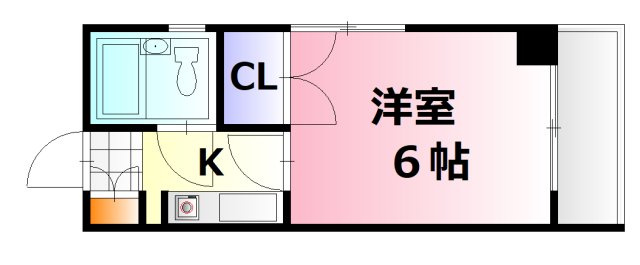 【間取り】 | ウイング広瀬Ⅰ