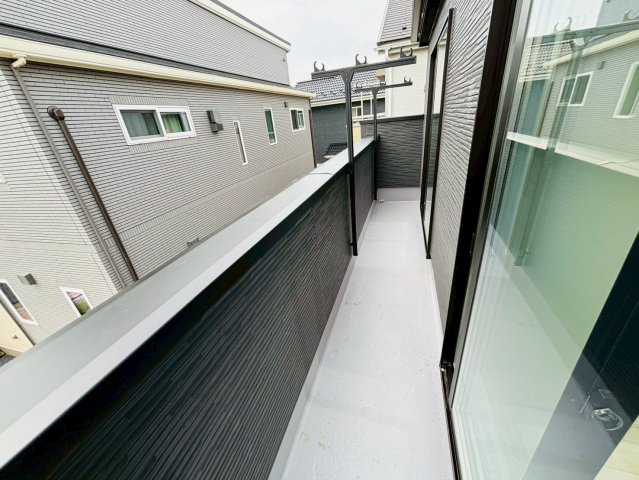 郷部２期　新築戸建てのバルコニー