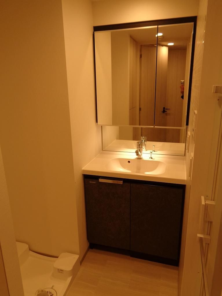 デュオステージ北千住Ⅱの独立洗面台