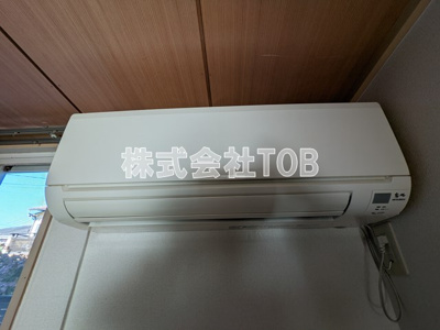 【設備】 | ヤヨイユー | 洋室6帖エアコン※クリーニング中の写真