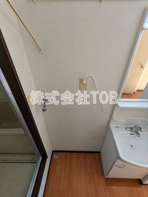 【洗面所】 | ヤヨイユー | 洗濯機置き場※クリーニング中の写真※