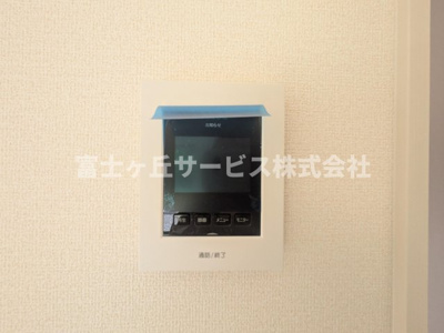 【セキュリティ】 | 磐田市前野 新築一戸建て | TV付インターホンです