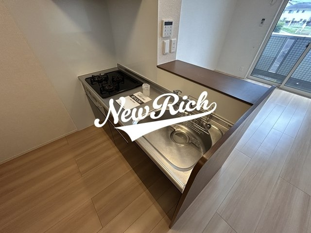 高崎市下之城町のアパートのキッチン