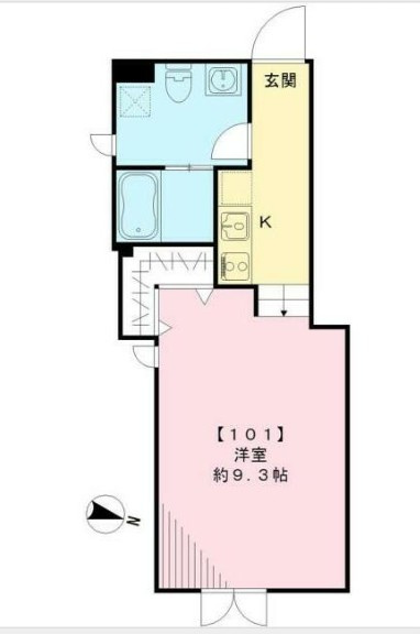 LAPIS　COURT　YOTSUYAの間取り