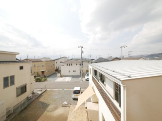 【展望】 | 甲府市蓬沢町 平成23年築 中古戸建 車5台 内外装大変綺麗 | 3階より西側を望む