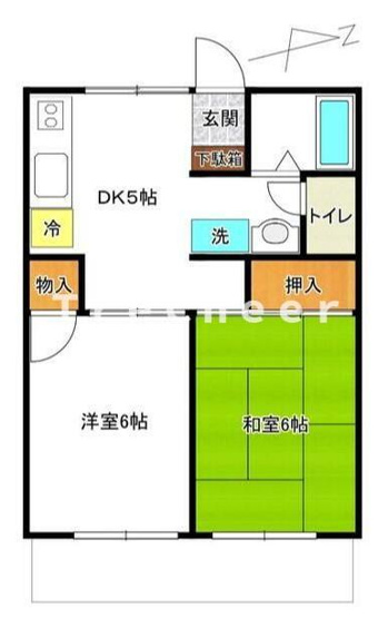 【間取り】 | サンコーポ