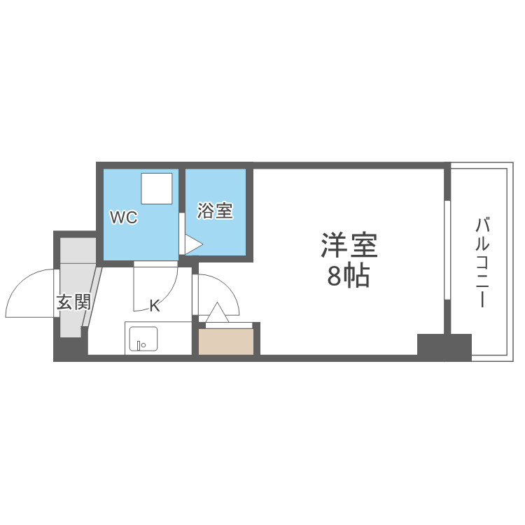 SEST新大阪の間取り