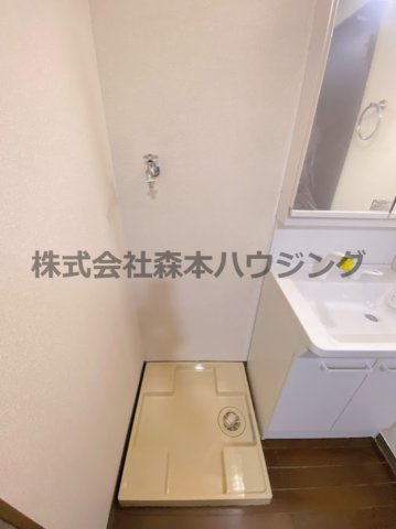 【設備】 | 　寝屋川市高柳2丁目36テラス | 室内洗濯機置き場です