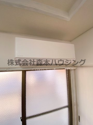 【設備】 | 　寝屋川市高柳2丁目36テラス | エアコンついてます