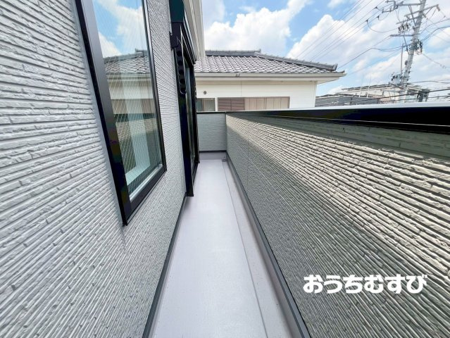 守山区川西第9(全1棟）のバルコニー