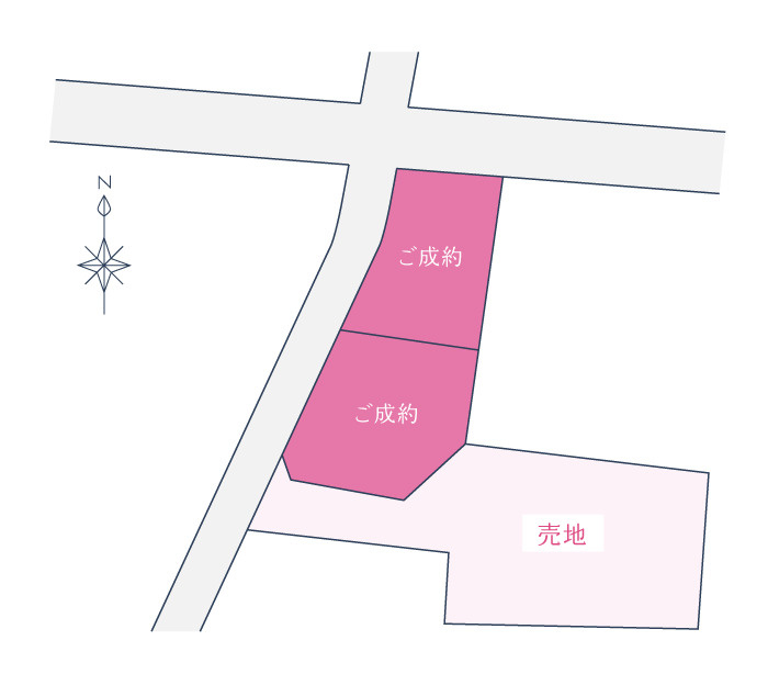 いわき市久之浜町の閑静な住宅地　１４９坪小学校至近！駅近く陽当たり良好　建築条件なし　不動産プラスの区画図|149.22坪の広く陽当たり良い敷地です。個人の住宅や集合住宅の建築に最適です。個人様の住宅や集合住宅の建物プランを承ります。建築条件はございませんのでお好きなハウスメーカーで建築可能です。