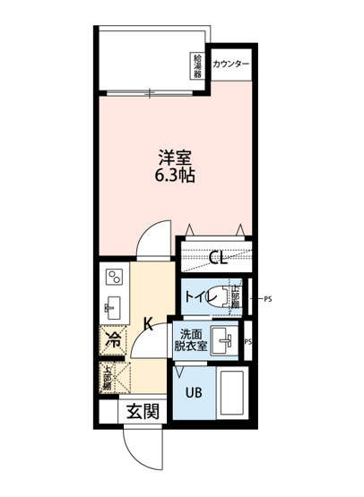 【間取り】 | Crecia前原東