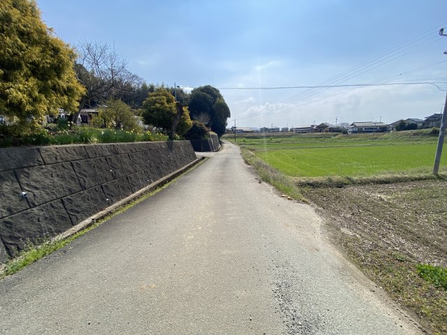【前面道路含む現地写真】 | 菊池市泗水町田島