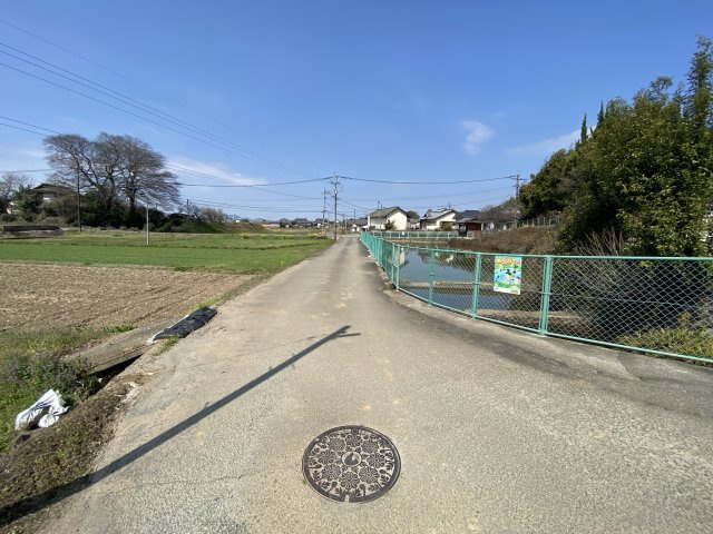 【前面道路含む現地写真】 | 菊池市泗水町田島