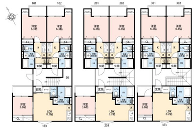 【区画図】 | Crecia前原東